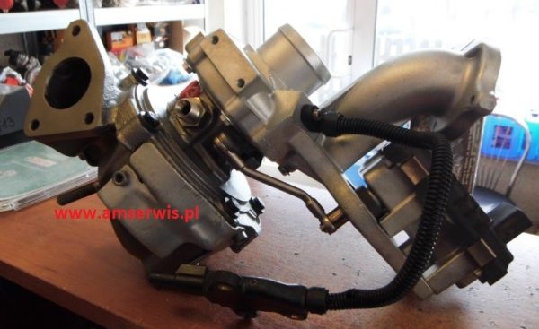 TURBOSPRĘŻARKA(K319,63B) VW TOUAREG 4.2 TDI 340KM PRAWA- 057 145 874 F