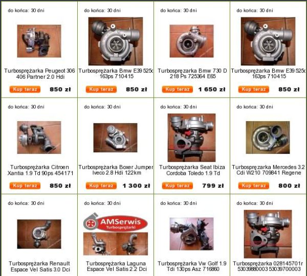 TURBOSPRĘŻARKA (K333. 69 )OPEL ASTRA G 1.7 TD X17TD 454187- 454187-0001 - obrazek 2